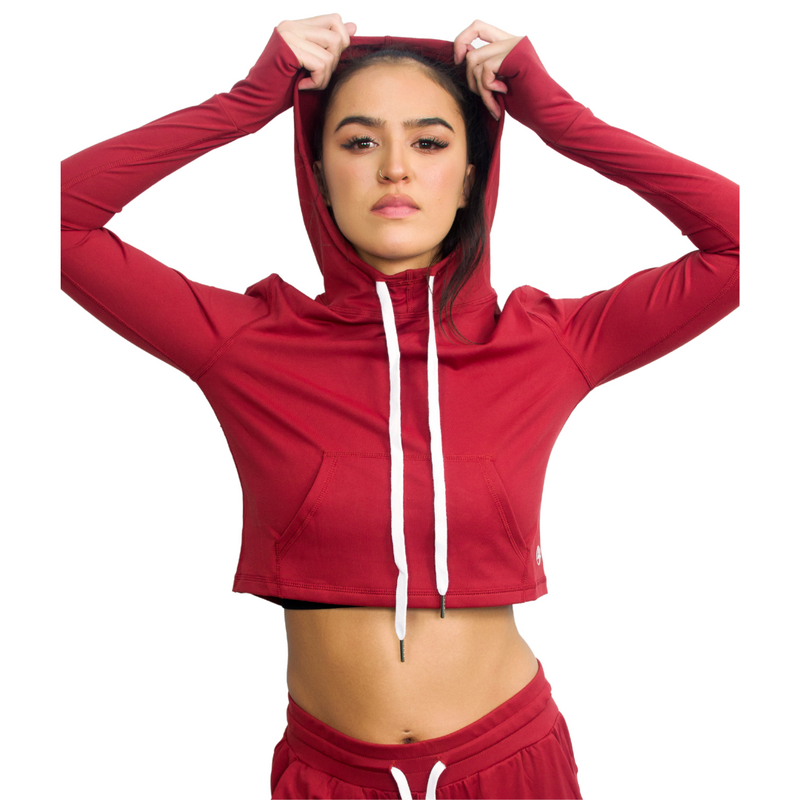 Jogger Top Red