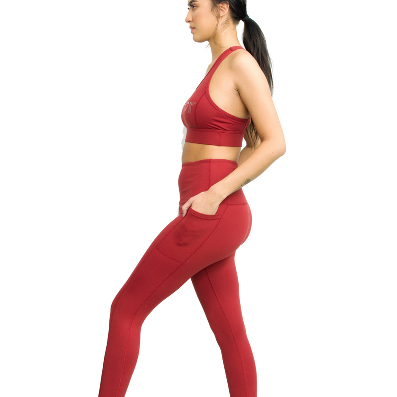 Yoga Pants Red