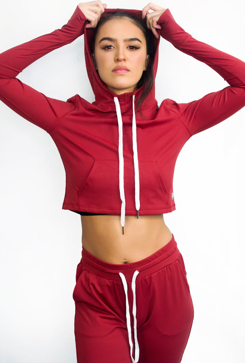 Jogger Bottoms Red