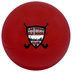 Las Vegas Field Hockey Red Smooth Ball